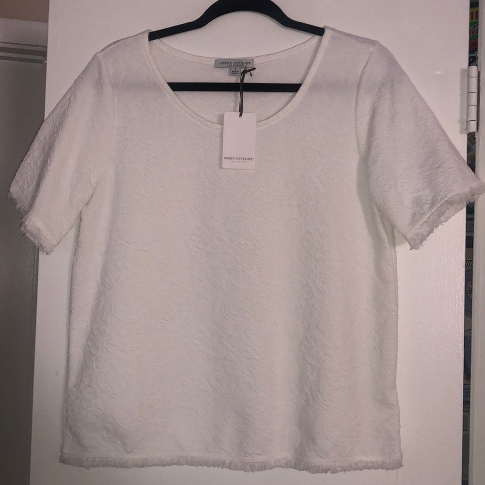 NWT White Blouse | L